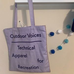 rare Austin Outdoor Voices tote